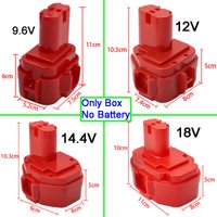 NI-CD NI-MH Battery Plastic Case Box Shell For MAKITA 9.6V 12V 14.4V 18V Nickel Cadmium Nickel Metal Hydride Cell Housing