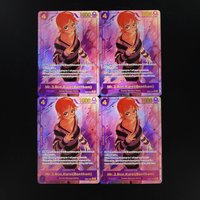 One Piece TCG OPCG English EB01-061 Mr.2.Bon.Kurei Bentham AA SEC 4 cost Mr2 Textured Foil Embossed Card Anime Collectible Cards