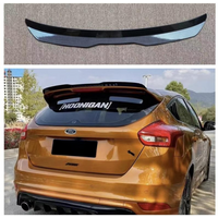 Car Rear Roof Lip Spoiler Tail Wing ABS For Ford Focus MK3 MK3.5 ST-LINE 2012-2018 For Ford Focus ST Spoiler MK3 Hatchback 4D