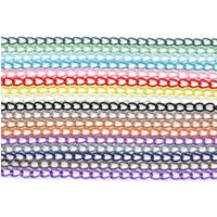 2 meters 5mm Metal Chain Colorful Iron Connecting Chain Combination Chain Extension for Jewelry Making Findings DIY Supplies