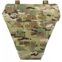 ATFG MC Camo LAP Panel 500D Delustered Nylon Tactical Groin Protection MV Lower Abdomen Platform Pouch Molle LAP Groin Bag