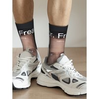 Dr House MD Stockings Pattern Harajuku Socks Winter Non Slip Socks Men Running Sports High Quality Socks
