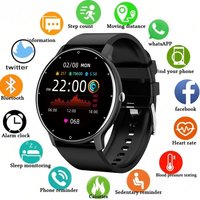 Smart Watch Women Men Full Touch Screen Bluetooth 5.2 Call Waterproof Watches Sports Fitness Tracker Factory IP67 ZL02 2025 New