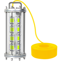AC220V 800W 1600W 2000W 3000W 4000W 5000W LED Underwater Fishing Light Green Night Fishing Light Fishing Lure LED