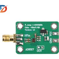 AD8317 DC 7-15V 1M-10000MHz RF Module Logarithmic Detector Power Meter RF Signal Power Detection Gain Control Level Control