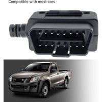 16 Pin OBD II OBD2 L Type Male Car Connector Wire Cable Sockets Connector Plug with Screw