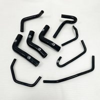 Heater Radiator Silicone Hoses Kit Piping For 1993-1997 Mazda MX5 MX-5 Miata MK1 NA 1.8 NA8C 1994 1995