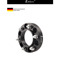 Embers For Toyota Hilux PCD 6x139.7 CB 106.1 M12X1.5 Forged Aluminum Black Wheel Spacers Hub Adapter 1 Piece