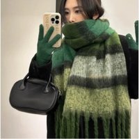 230*40cm Mallard Premium Winter Scarf Women 2026 New Korean Style Thick Warm Fashionable Neck Warmer Cold Weather Accessories