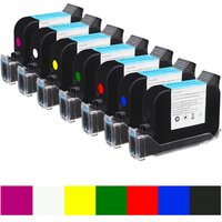 Cartucho IQ800 Solvent Based Screen Printing Ink Cartridge for Online Tij Printer Thermal Inkjet