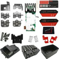 For M18 Li-ion Battery Plastic Case PCB Charging Protection Circuit Board Shell For Milwaukee 18V 9Ah Housings Sticker Label