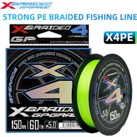 2025 New YGKX4 Strands Arrival Japan Original Upgrade Micro 4 Braided 150m/200m Multifilament Fishing Line High Strength PE Line