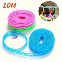 Thickened Clothesline Anti-slip Windproof Clothes Hanging Rope Portable Home Laundry Supplies Camping Accessories Random Color