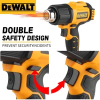 Dewalt DCE530 Cordless Heat Gun:20V,5 - in - 1 Nozzles,2 Speed Modes,Precise Temp Control,For Paint Stripping&Plastic Welding