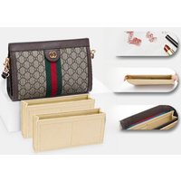 GuYi Ophidia Envelope Bag Inner Organizer Clip Modification Storage Bag Women's Cosmetic Bag Waterproof Lightweight Felt