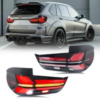LED-Rückleuchten für BMW X5 2014-2018 F15 mit Sequenziellem Blinker und Start-Animation, Heckleuchten-Set