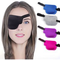 Portable 3D Single Eye Patch Soft Adjustable Strabismus Eye Patches Colorful Breathable Amblyopia Eye Patches Strabismus Eyes