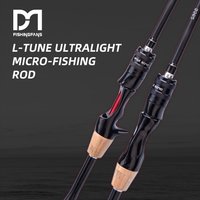FISHINGFANS 2section 1.68m 1.8m Fishing Rod Carbon Fiber Fishing Pole Ultralight L Casting Fishing Rod Freshwater Fishing Pesca