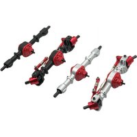 Metallgetriebe Vorne und Hinten Brücke Achse Set für MN D90 D91 D96 99S FJ45 1/12 RC Auto Upgrade Teile Zubehör
