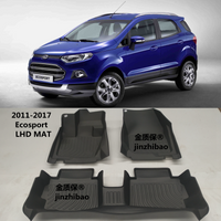 Use for 2011-2017 FORD Ecosport car carpet Ecosport car floor mat Ecosport trunk mat Ecosport waterproof pad Ecosport floor mat