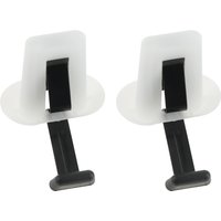 2Pcs Car Clips Rear Seat Cushion Pad Buckle Clip Fit for Hyundai Kia Automobile Parts Accessories Universal Plastic Clips