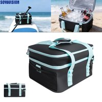 Paddle Board Cooler Bag Waterproof Surf Sup Deck Cooler Bag Insulated Deck Bag Kayaking Picnic Portable Outdoor Camping Food Bag