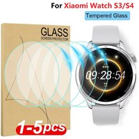 Tempered Glass For Xiaomi Mi Watch S4 Smartwatch Screen Protector Film Anti-Scratch For Xiaomi Mi Watch S3 film Accessories