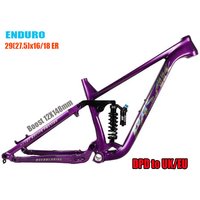 Bicycle Soft Tail Frame,Pasak, ENDURO, Full Suspension, Aluminium, MTB, DH AM Cycling Downhill, 29/27.5ER Boost, 148mm US Stock