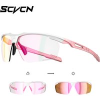 Scvcn Photochromic Men's Cycling Sunglasses Bike Bicycle MTB Glasses Running Sports Sunglasses for Women Hiking Eyewear 2026