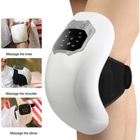 3-in-1 Wireless Knee Massager, Smart Air Pressure & Vibration 3D Kneading for Shoulder Elbow , Portable Design