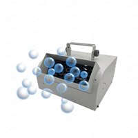 Stage Special Effect DMX512 Bubble Roller Machine Big Bubble Making Machine for Disco Wedding bar