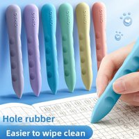 Ultra-large hole eraser for primary school students, child-friendly creative large-size eraser with no residue and no dust
