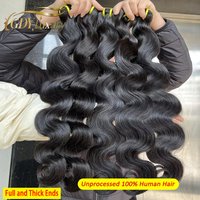 GDYLuxury 100% Unprocessed Human Hair Body Wave Bundle Vietnamese Raw Virgin Hair Extensions Double Weft Natural Color 10-30Inch