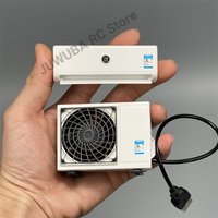 Re-ment Dollhouse Mini Air Conditioner Miniature Model Toy Air Conditioning Toy For 1/14 1/12 Dollhouse Furniture Decoration