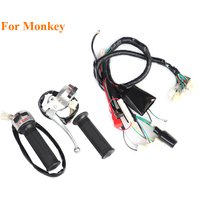 Complete Wiring Harness Assembly Control Switch Throttle Assembly For HONDA Z50 Gorilla Monkey Dirt Pit Bike Z50 Parts