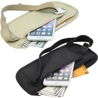 Invisible Travel Waist Packs Pouch for Passport Money Belt Bag Hidden Security Wallet Gift Travel Bag Chest Pack Money Waist Bag