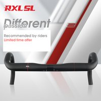 RXL SL Carbon Road Handlebar Racing Bike Handlebars 31.8*380/400/420/440mm Carbon Drop Bars for Bicycle Handle Bar Accessories