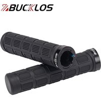 AliExpress BUCKLOS MTB Handlebar Grips Lockable Rubber Mountain Bike Grip 22.2mm Soft Non-slip Bicycle Bar Grip Outdoor Cycling Accessories