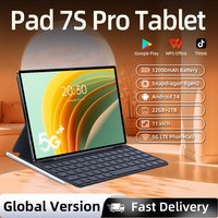 Pad 7S Pro Tablets Android 14 22GB+2TB 12000mAh 5G Dual SIM Bluetooth WiFi HD 4K Screen Global Version Original 11inch Tablet PC