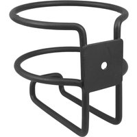 Heavy Duty Metal Cup Holder for Car Door Truck Boat Use Black Finish Side Mounted Drink Holder for Travel Marine Environments