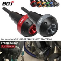BDJ MT-03 MT-09 Bumper Frame Slider Motorcycle Side For Yamaha TRACER 900GT TRACER700 Falling Protector Crash Guard Drop Ball