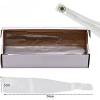 100Pcs/Box Dental Disposable Light Guide Rod Protective Film Sheath Sleeve Cover For Curing Light Sticks Dentistry Materials