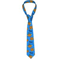 Cookies Monsters Necktie Unisex 8 cm Cute Cartoon Neck Tie for Mens Casual Narrow Party Gravatas