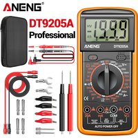 Portable Multimeter Tester ANENG DT9205A-12 High Precision Digital Professional Voltage Current Electrician/Household DIY Tools
