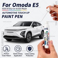 For Chirey Chery Omoda E5 Aqua green Dark black Khaki white Phantom grey Red Touch Up Paint Pen Car Paint Scratch Repair Tool