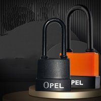 Nützliche Diebstahlsichere Hochleistungs-Vorhängeschlösser Schnittfeste Sicherheitsschlösser mit Langem Bügel und Schlüsseln Sicherheits-Lockpick-Set