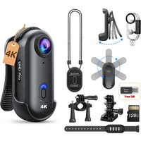 4K Outdoor Sports Camera 1080P Mini Camera In Helmet Motorcycle Bike Filming Waterproof Bicycle Action Video Recording Body Cam image 4