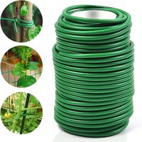 10/20M Garden plant Fixation Rope Iron Wire Support Flower Binding Soft Wire Rose Climbing Garden Outdoor Tool For Vegetable