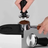 51/53/58mm Espresso Tamper & Distributor Set for Baristas - Professional Home Coffee Leveler Tool with Calibrated Pressure