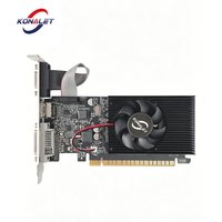 KONALET GT210 1GB Graphics Card HDMI VGA DVI Low Profile GPU for Desktop PC Office Video Dual Display